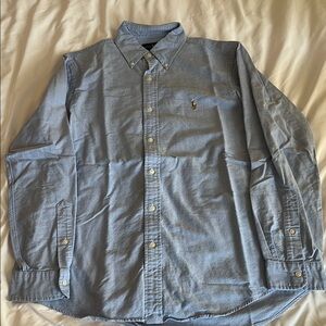 Men's Blue Polo by Ralph Lauren Shirt